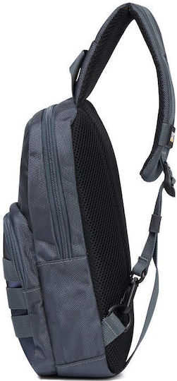 CAT Military Pouch Chest made of Polyester Blue 4lt