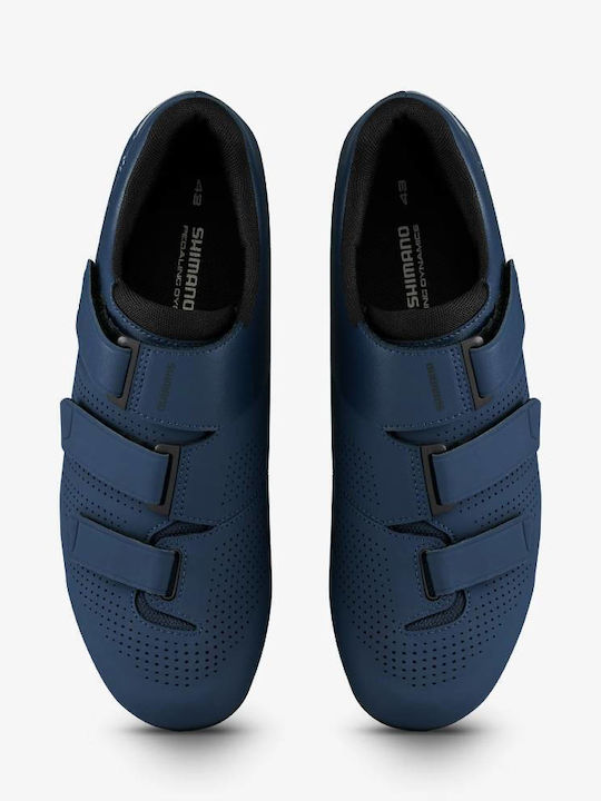 Shimano Competition Sh-rc102 Men's Low Road Cycling Shoes Navy Blue