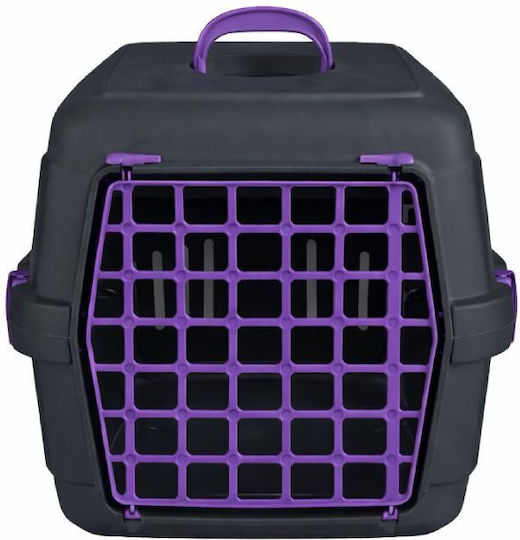 Black Dog Transport Cage 48x32.5x32.5cm