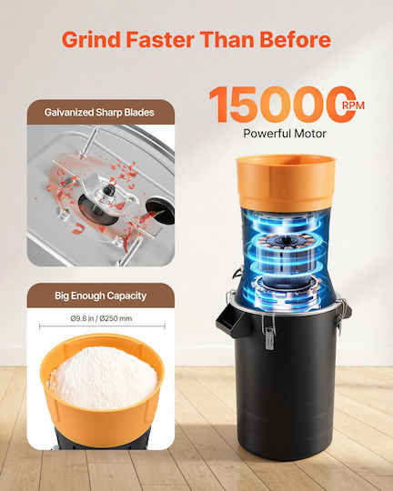 Vevor Tăietor De Legume / Fructe 600W Negru