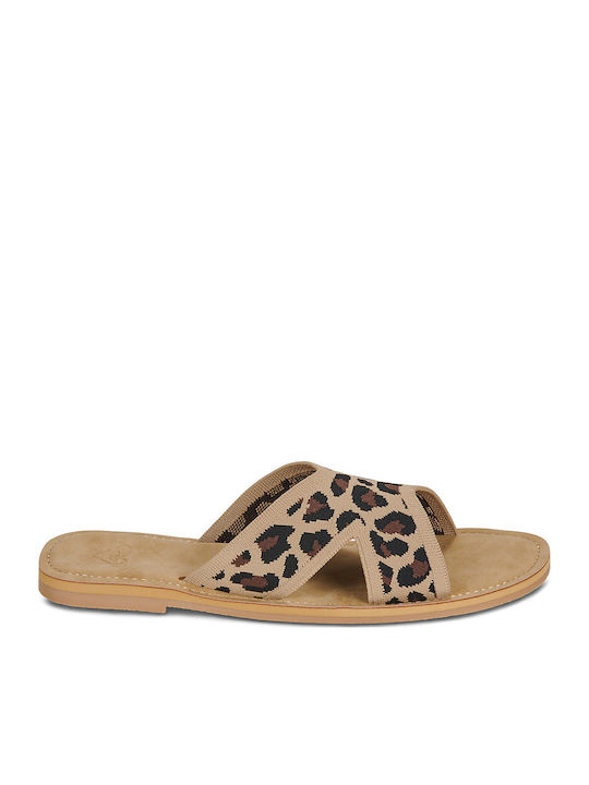 Andreya Flache Sandalen für Damen in Braun Farbe