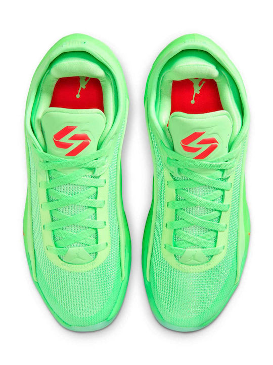 Luka 5 Low Basketball Shoes Illusion Green / Infrared 23