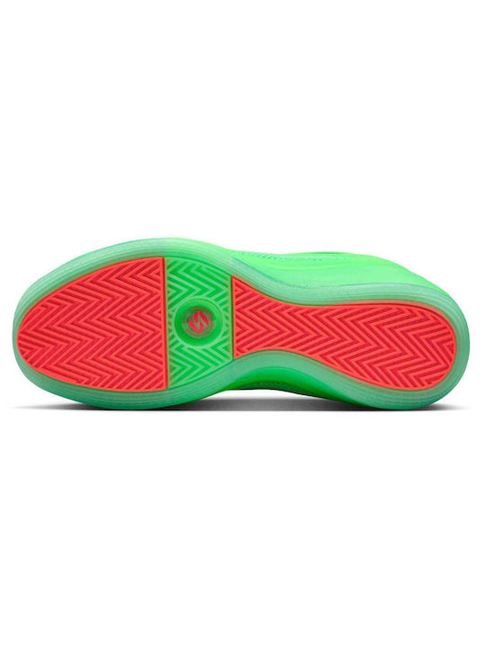 Luka 5 Low Basketball Shoes Illusion Green / Infrared 23
