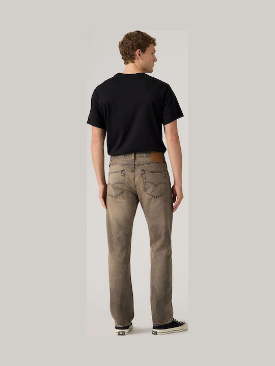 501® Original Ανδρικό Παντελόνι Τζιν με Regular Εφαρμογή Brown