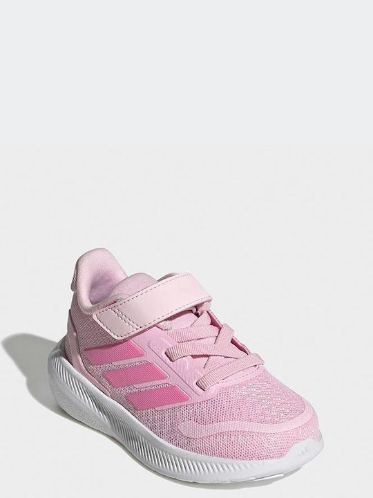 Runfalcon 5 Runfalcon 5 El I Kids Sports Shoes Volleyball with Hoop & Loop Closure Pink