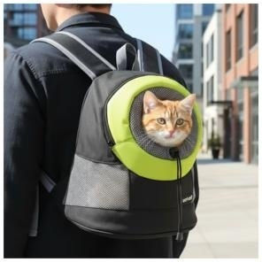 Rucsac pentru transport câine / pisici Negru M36xL31.5xA20.5cm.
