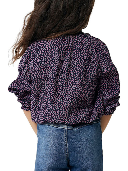 Kids' Shirt Long Sleeve Purple