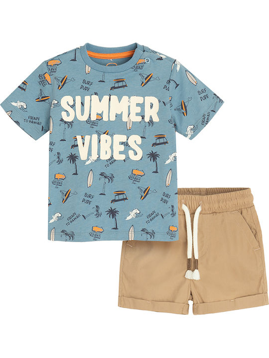 Kids' Set with Shorts Summer 2pcs Multi