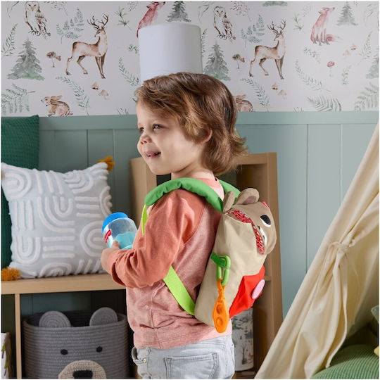 Fisher Price Animal Friendship Forest Bear Backpack Fabric For 24+ Months