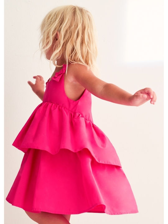 Kinderkleid Fuchsia