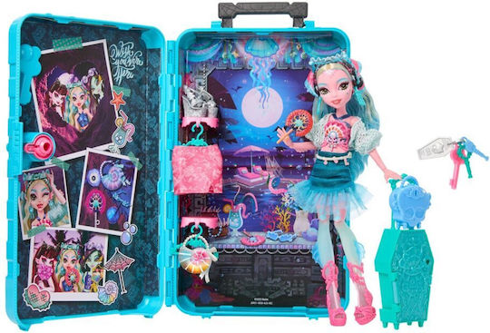 Mattel Skulltimate Secrets 7 Case Lagoona Păpușă Monster High pentru 4+ Ani