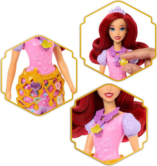 Mattel Ariel With Jewelry Box Doll Disney Princess For 3+ Years