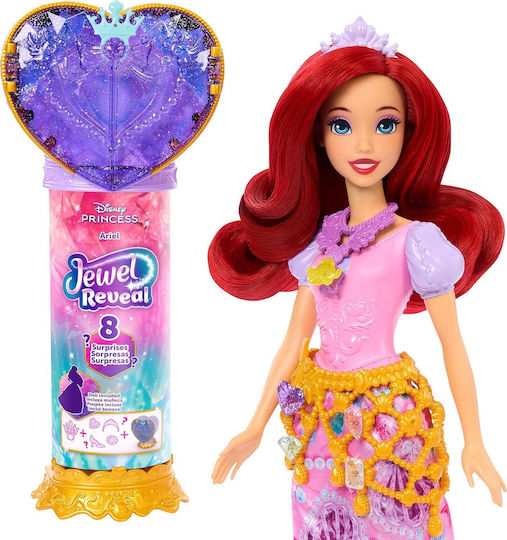 Mattel Ariel With Jewelry Box Doll Disney Princess For 3+ Years