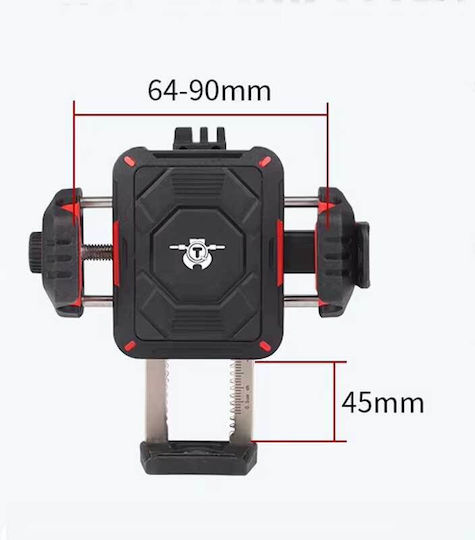 Motorrad Handyhalterung 2 Klemmhalterungen Anti-Vibration 15w Kabelloses Laden Typ-c Anschluss