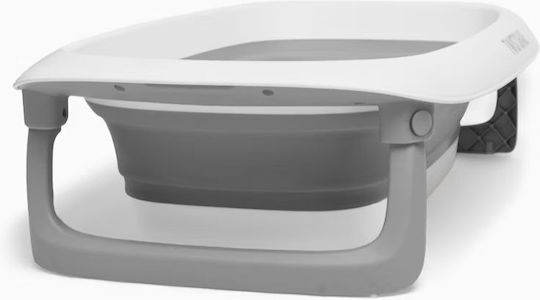 Twistshake Babybadewanne mit Ständer Luxury Bath & Changing Kit Grau