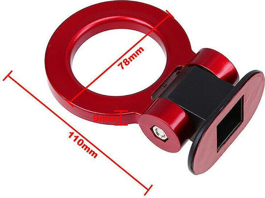 Ornament Cârlig de Remorcare Sport Negru