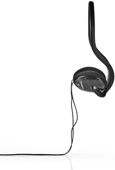 3.5mm Wired Headphones Powerful Bass Ultra-lightweight 1.10m Black