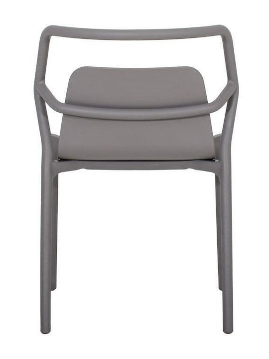 Outdoor-Stuhl Polypropylen Fl810 Gray 59x54x78εκ.