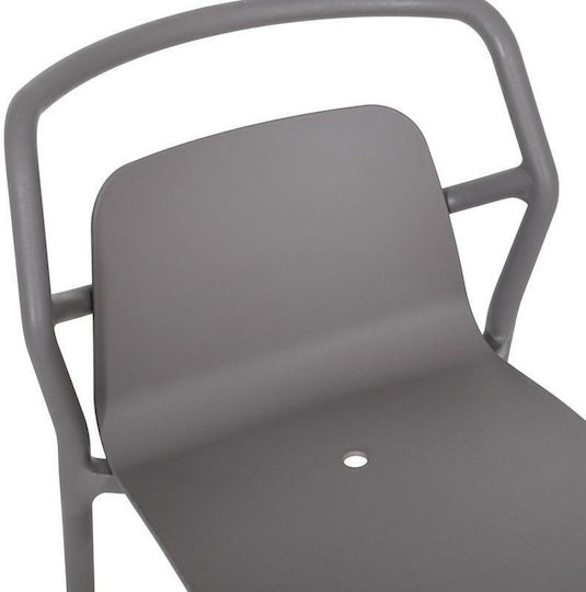 Scaun de exterior Polipropilenă Fl810 Gray 59x54x78cm
