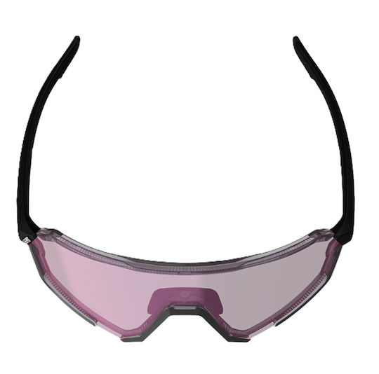 Leatt Cycling Glasses with Purple Frame and Multicolour Lenses