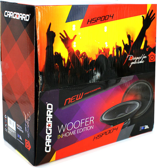 CarGuard Автомобилен Високоговорител 10" с 120W RMS (Нискочестотен говорител) HSP004