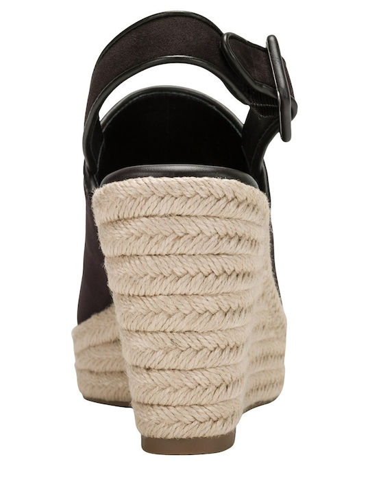 Women's Fabric Platform Shoes Brown