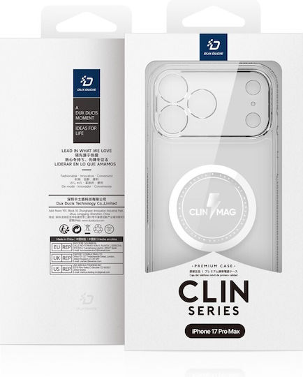 Dux Ducis Clin Series Magsafe Hard Case Transparent Apple Iphone 17 Pro Max