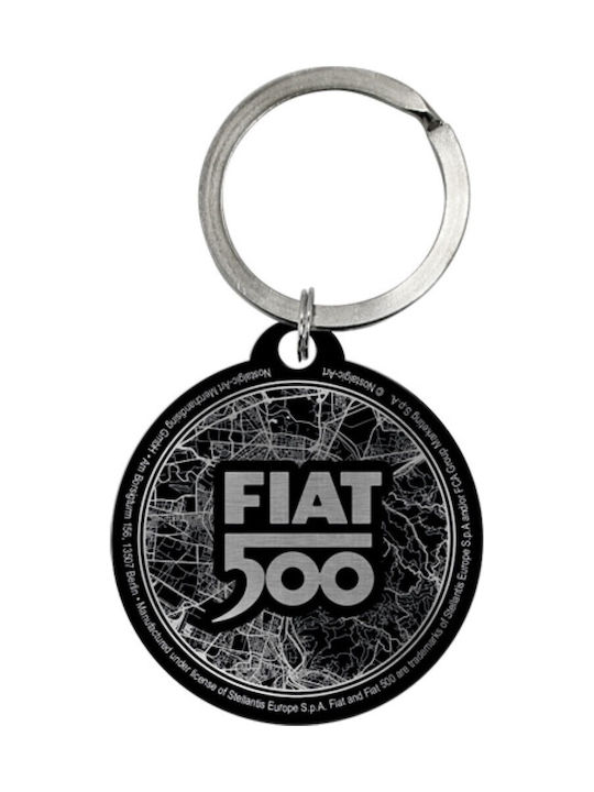 Nostalgic Art Keychain Metallic