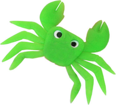 Technofish Καβούρια Τεχνητό Δόλωμα Χταποδιέρα Φωσφοριζέ