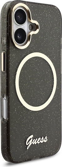 Guess Iml Umschlag Rückseite Kunststoff / Silikon Schwarz (iPhone 17)