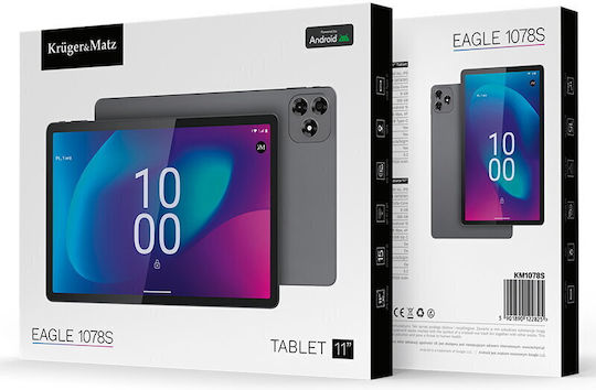 Kruger & Matz KM1078S 5G 10.9" Tablet (8GB/256GB) Γκρι