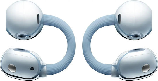 Huawei FreeClip 2 Open Ear Bluetooth Handsfree Ακουστικά με Αντοχή στον Ιδρώτα και Θήκη Φόρτισης Μπλε