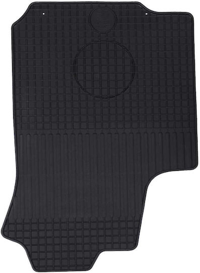 vidaXL Set of Front and Rear Mats 4pcs for Skoda Octavia I 97-04 Black