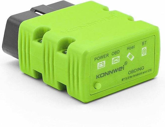 Konnwei Car Diagnostics ELM 327 Bluetooth Tool OBD 2