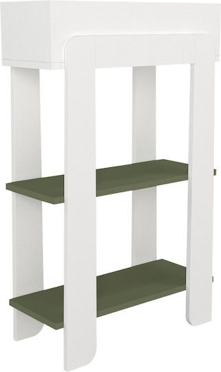 UnicUtil Blumentopfständer Weiß 60cmx24cmx97cmcm.