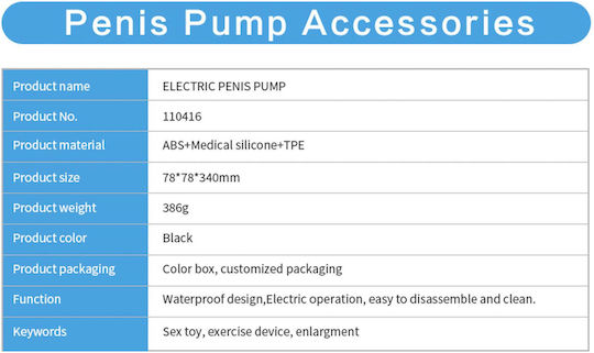 Pump Passion Pump Premium Rechargeable Automatic Waterproof Pump