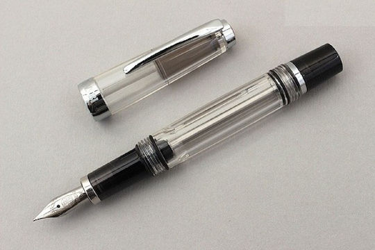 Twsbi Mini Smoke Πένα Καλλιγραφίας Stub Διάφανη