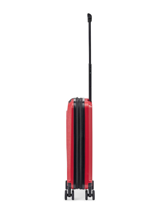 Senz° Carry On Trolley Μεγάλη Βαλίτσα Ταξιδίου Passion Red με 4 Ρόδες