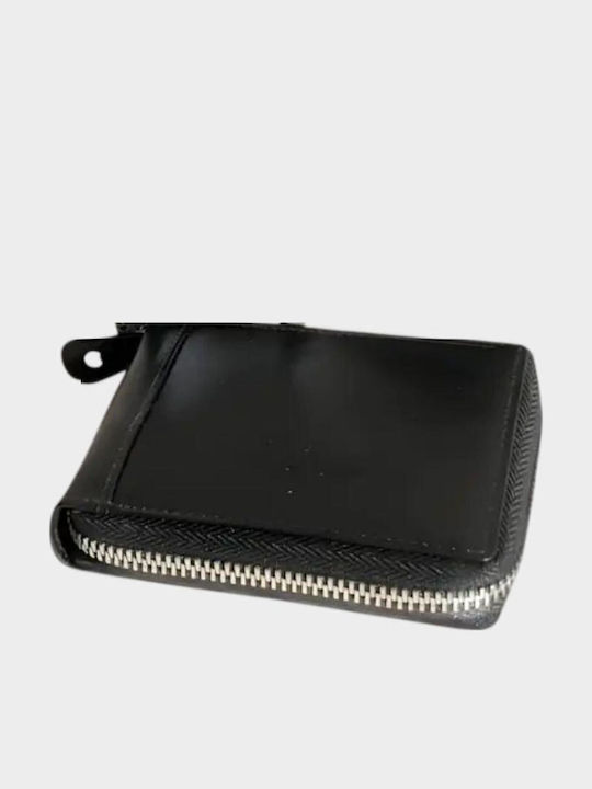 Дървен Мъжки Портфейл С RFID Черен