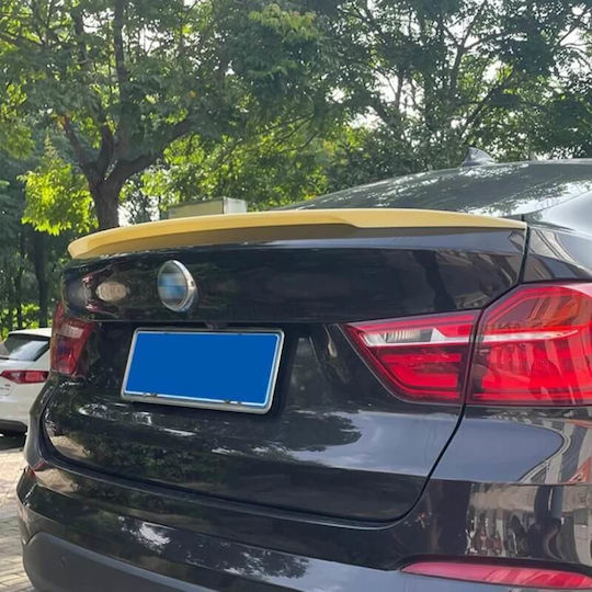 Car Rear Spoiler Trunk Bmw X4 F26 14-18 Black Glossy Abs Plastic Bmw Carner