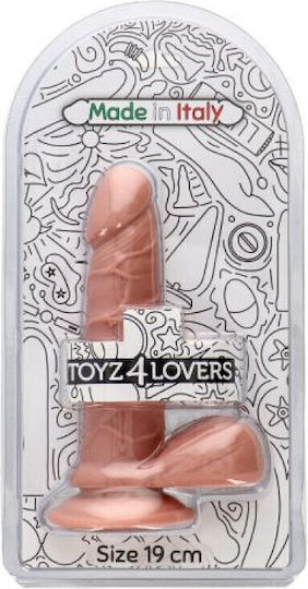 Dildo Ρεαλιστικό Dildo με Βεντούζα Ροζ