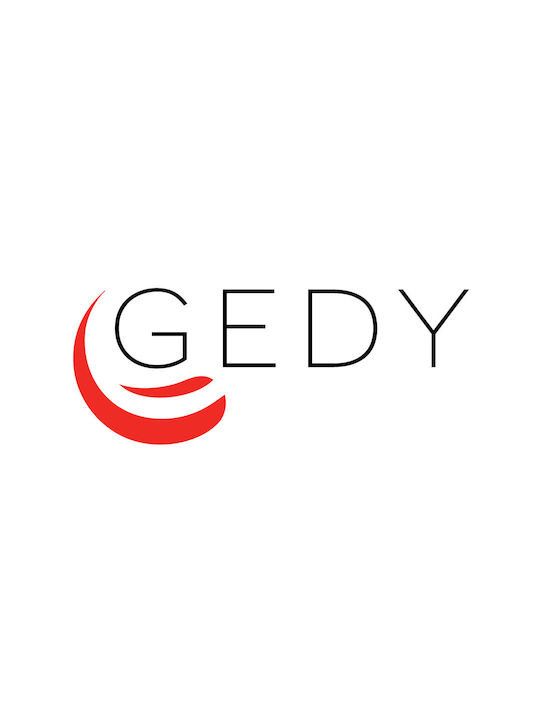 Gedy Pi81 Επιτοίχιο Dispenser Γυάλινο Λευκό