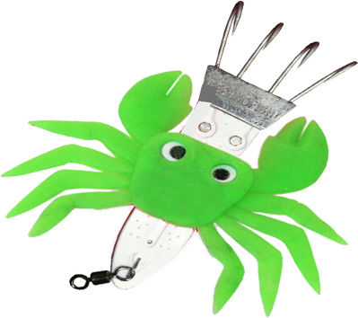 Technofish Large Artificial Bait Octopuses No5 230gr White-Red