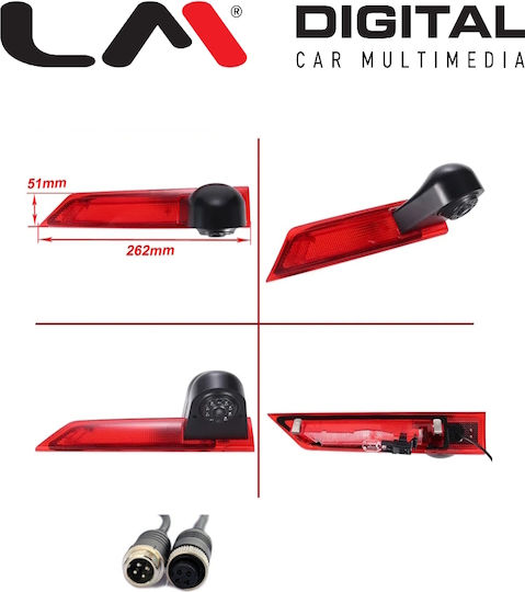 LM Digital Car Reverse Camera for Ford Transit Custom