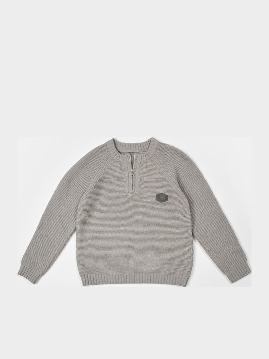 Kinderpullover Langarm Gray