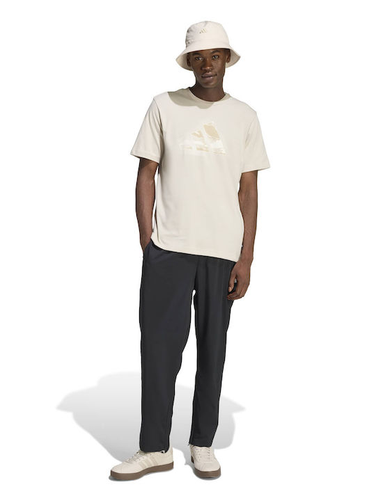 adidas T-shirt Μπεζ