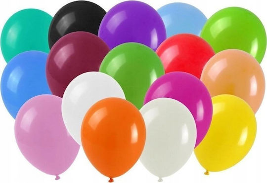 Σύνθεση με 100 Μπαλόνια Γενεθλίων 25εκ.