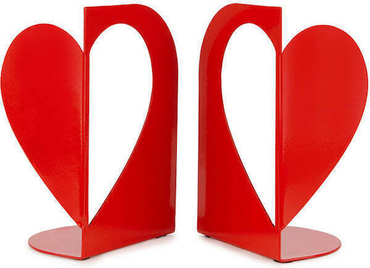 Suporturi De Capăt De Carte Inimă Love Double Bookend Balvi 28211
