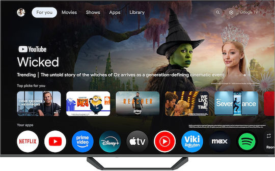 Tesla Smart Τηλεόραση 65" 4K UHD QLED Q65E655GUS HDR (2025)