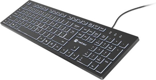 Natec Herring Glow Keyboard English US